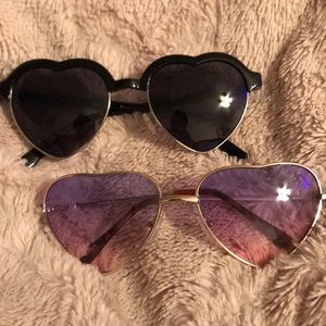 Heart Sunglasses Set